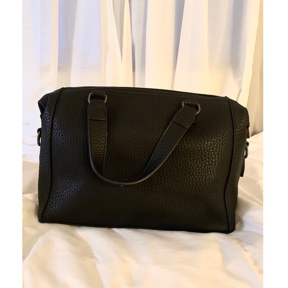 NWT Co-Lab All Black Pebbled Leather Purse - Picture 2 of 14